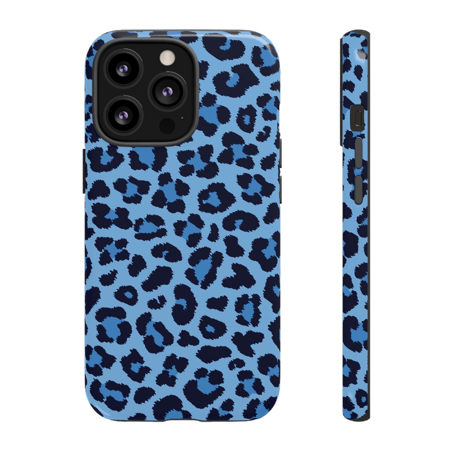 Blue Leopard | Bold Y2K Animal Print Case