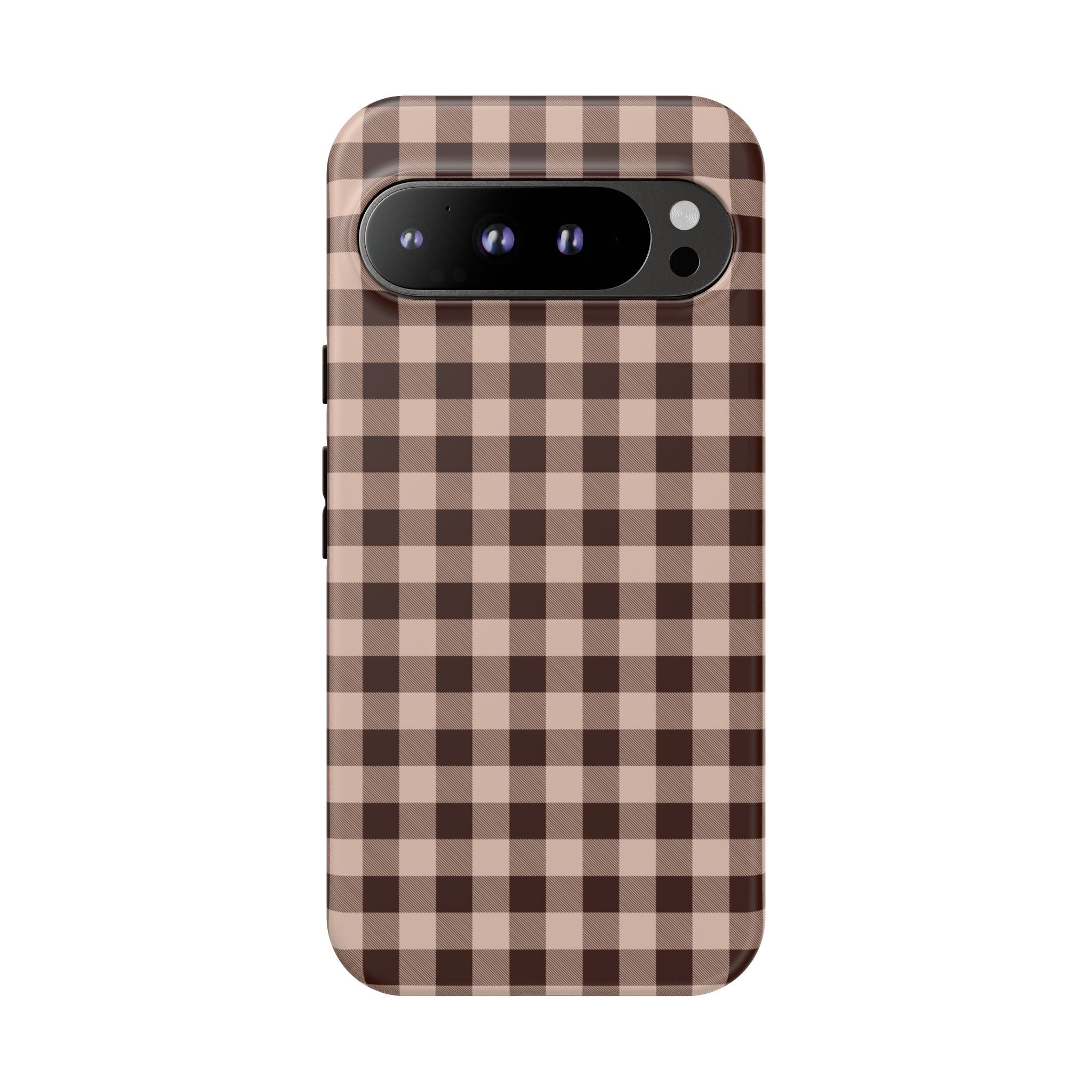 Latte Check Phone Case