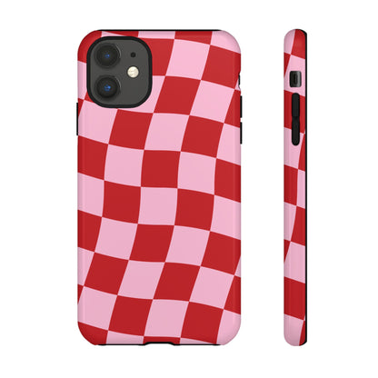 In Check | Wavy Checkerboard Case