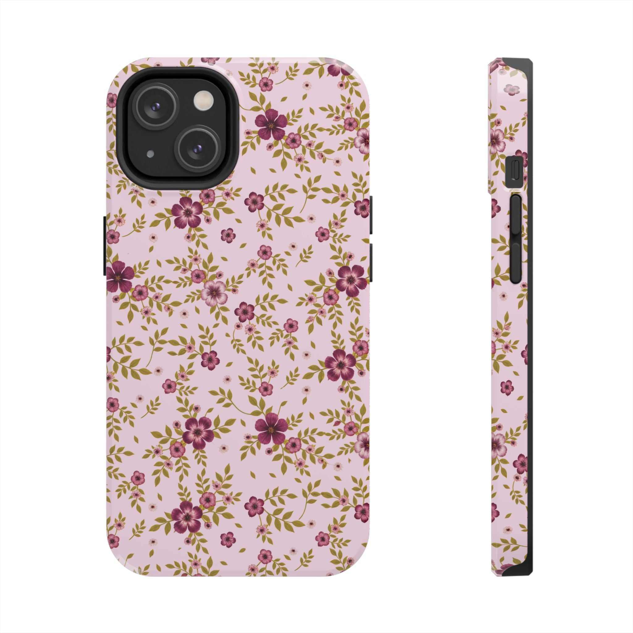 Lilac Petals Purple Floral iPhone Case