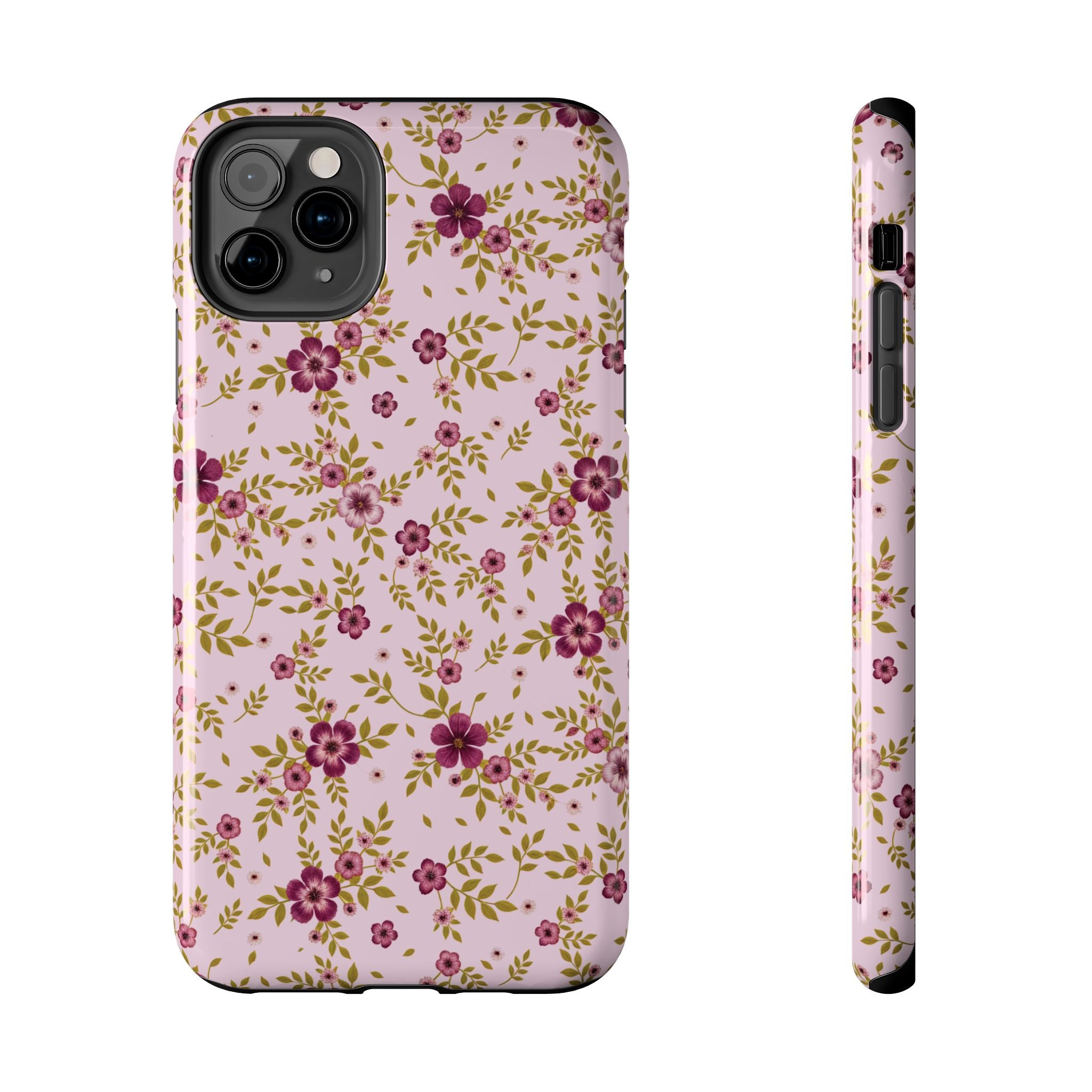 Lilac Petals Purple Floral iPhone Case