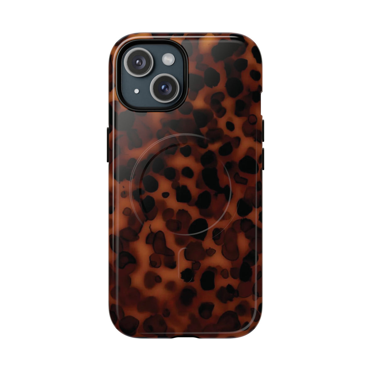 Shell Game | Dark Tortoiseshell Print MagSafe Case