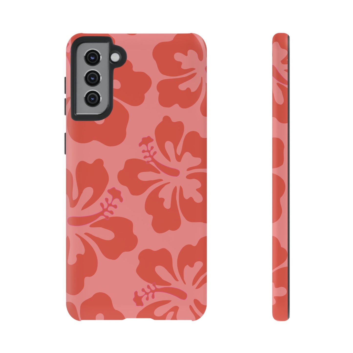 Island Life | Orange Hibiscus Floral Case