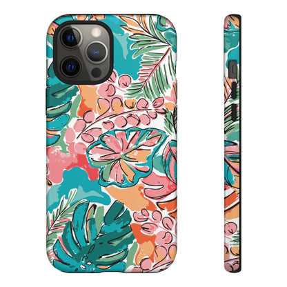 Tropical Botanical | Watercolor Botanical Case