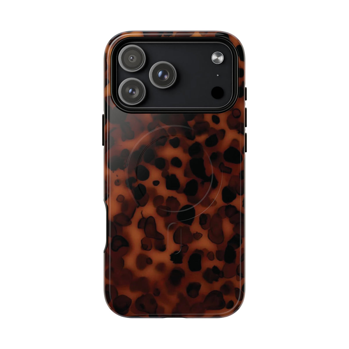 Shell Game | Dark Tortoiseshell Print MagSafe Case