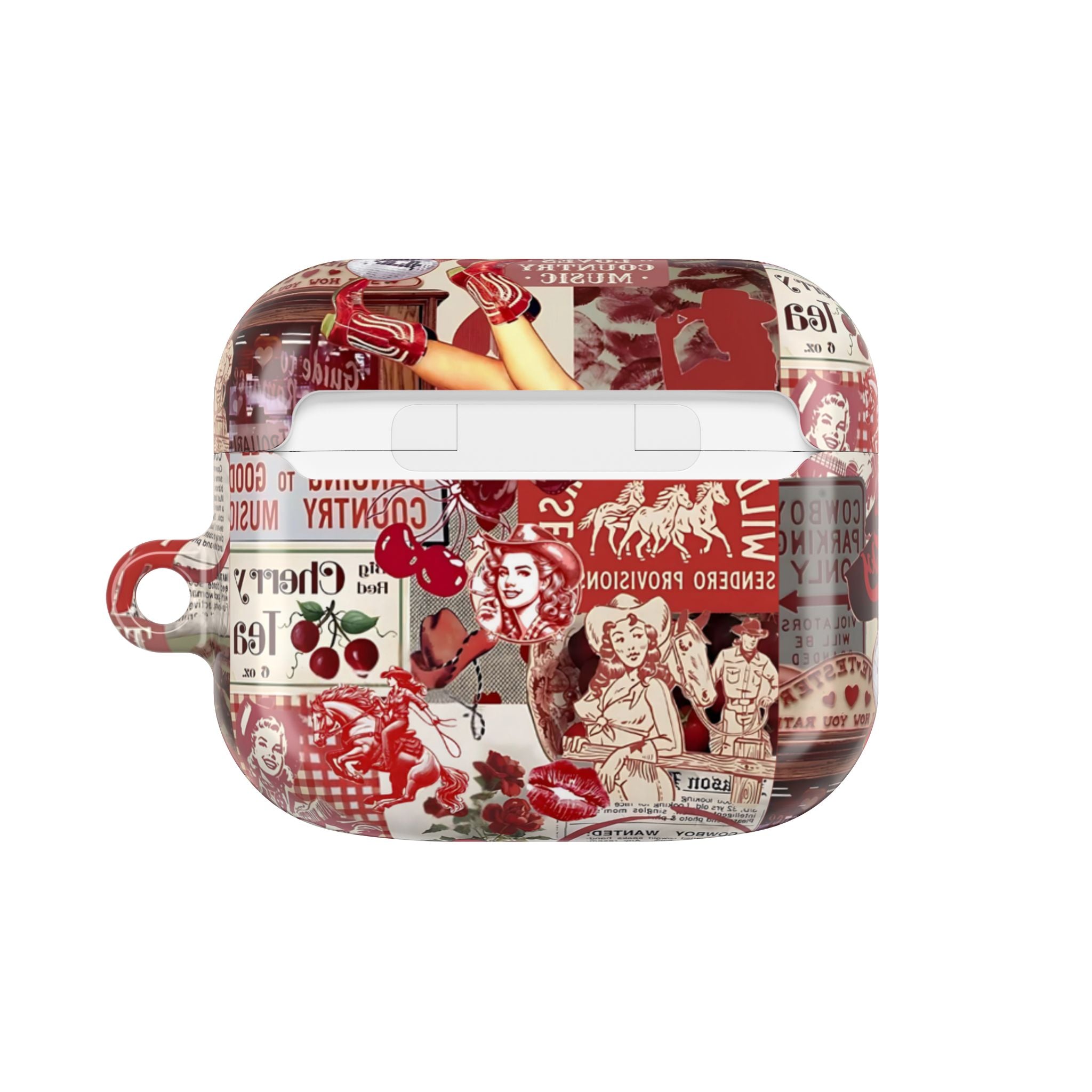 Cowgirl Collage AirPods Case