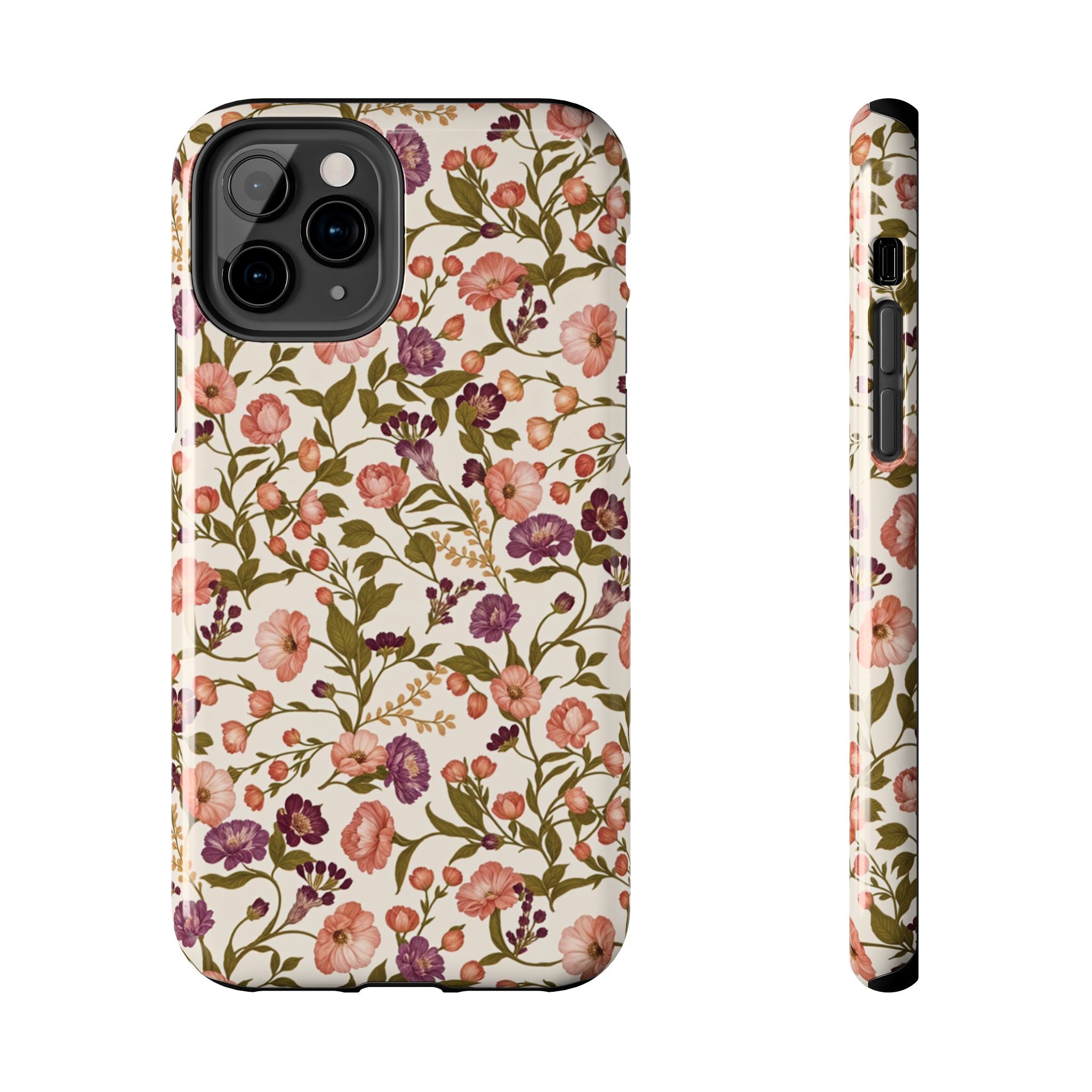 Flowering Vines Boho Floral iPhone Case