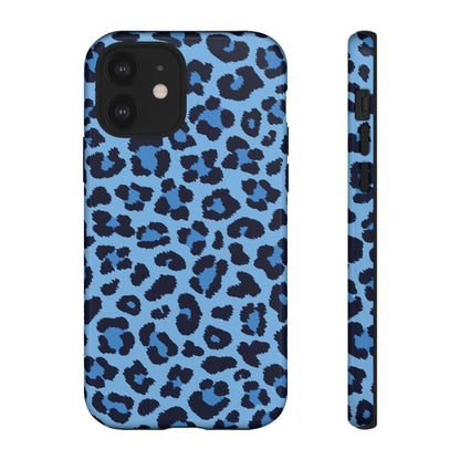 Blue Leopard | Bold Y2K Animal Print Case