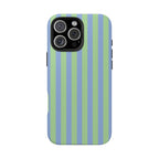 Mint Julep Pastel Striped iPhone Case