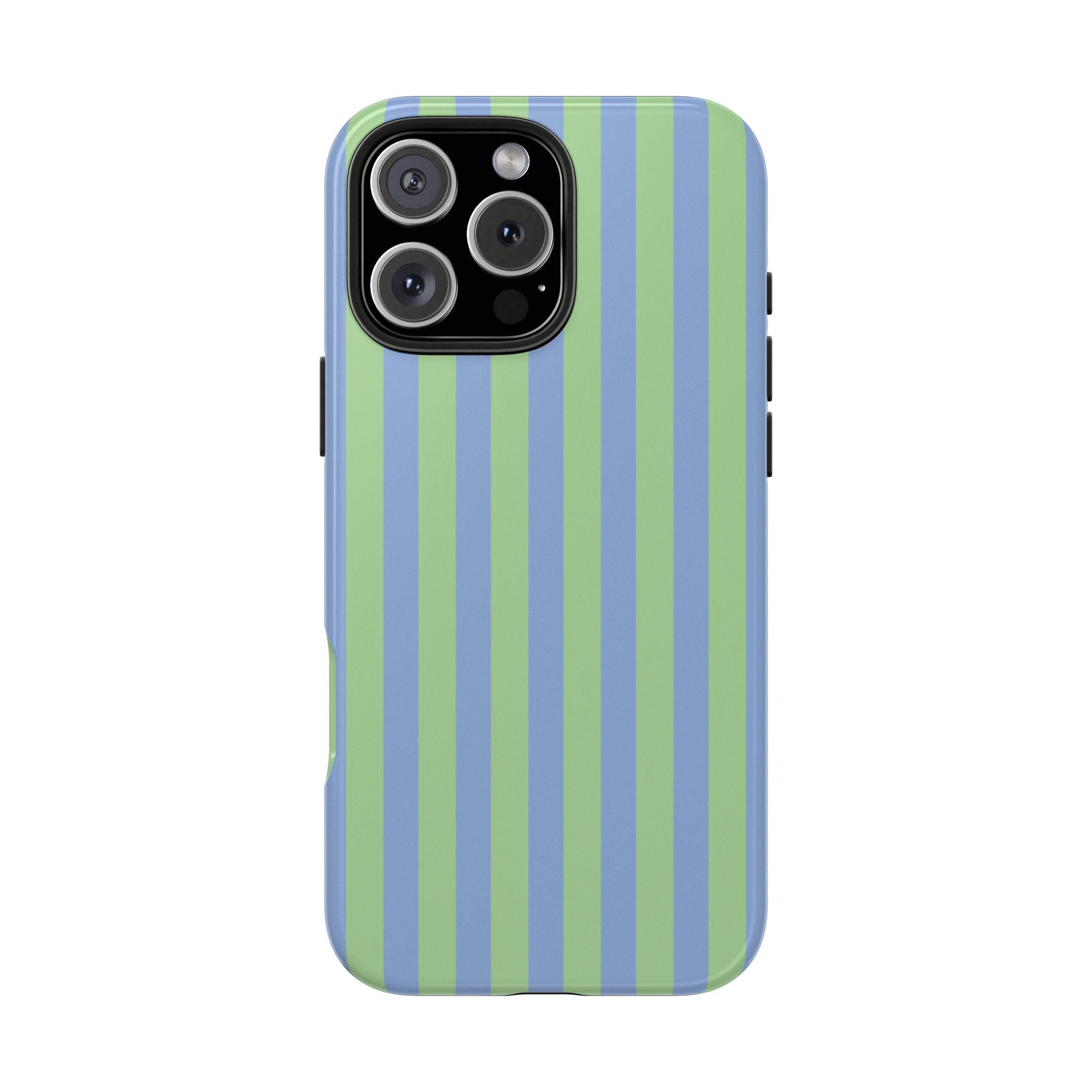 Mint Julep Pastel Striped iPhone Case