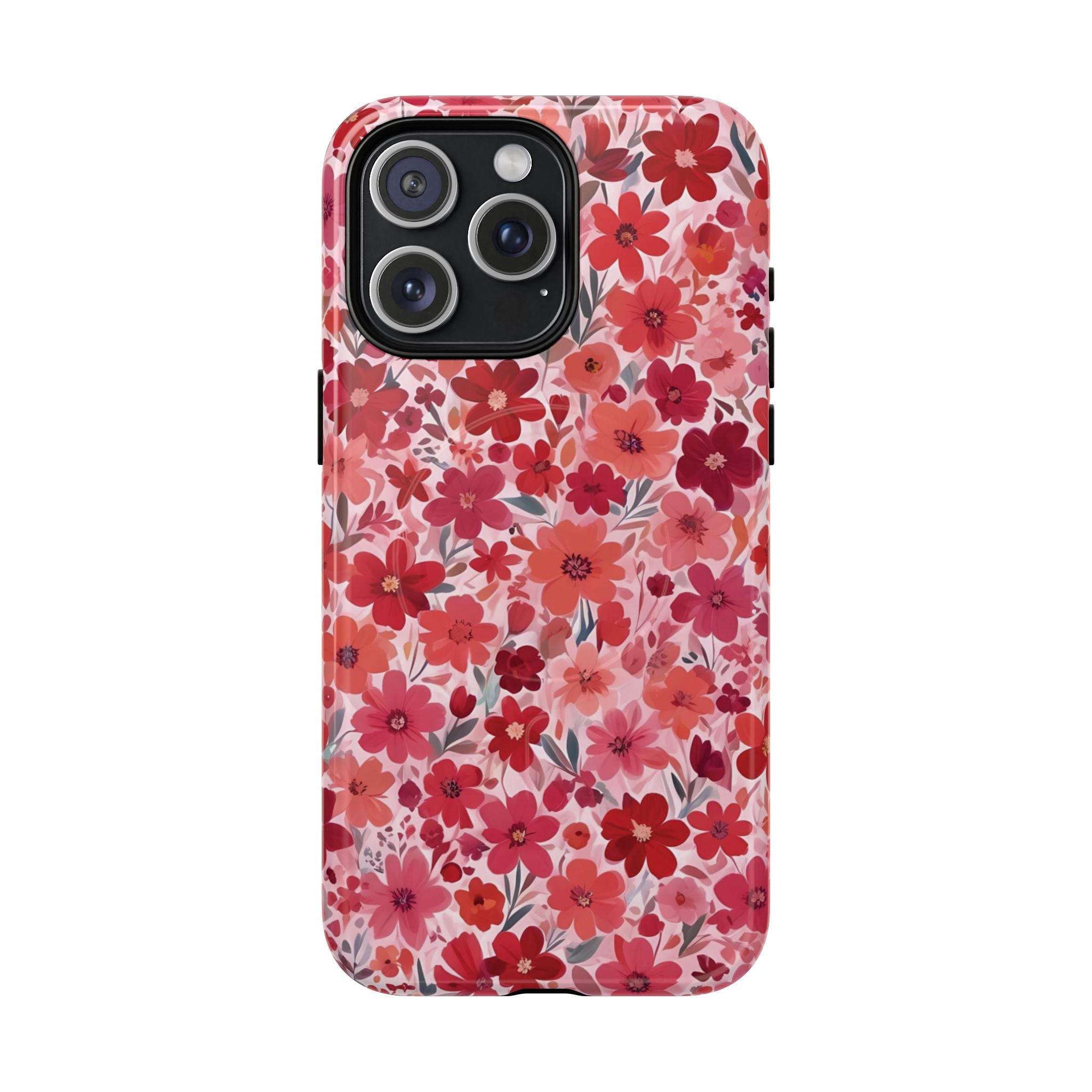 Funda MagSafe con diseño floral Think Pink