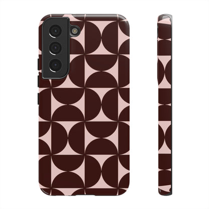 Mod Mood | Geometric Pattern Galaxy Case