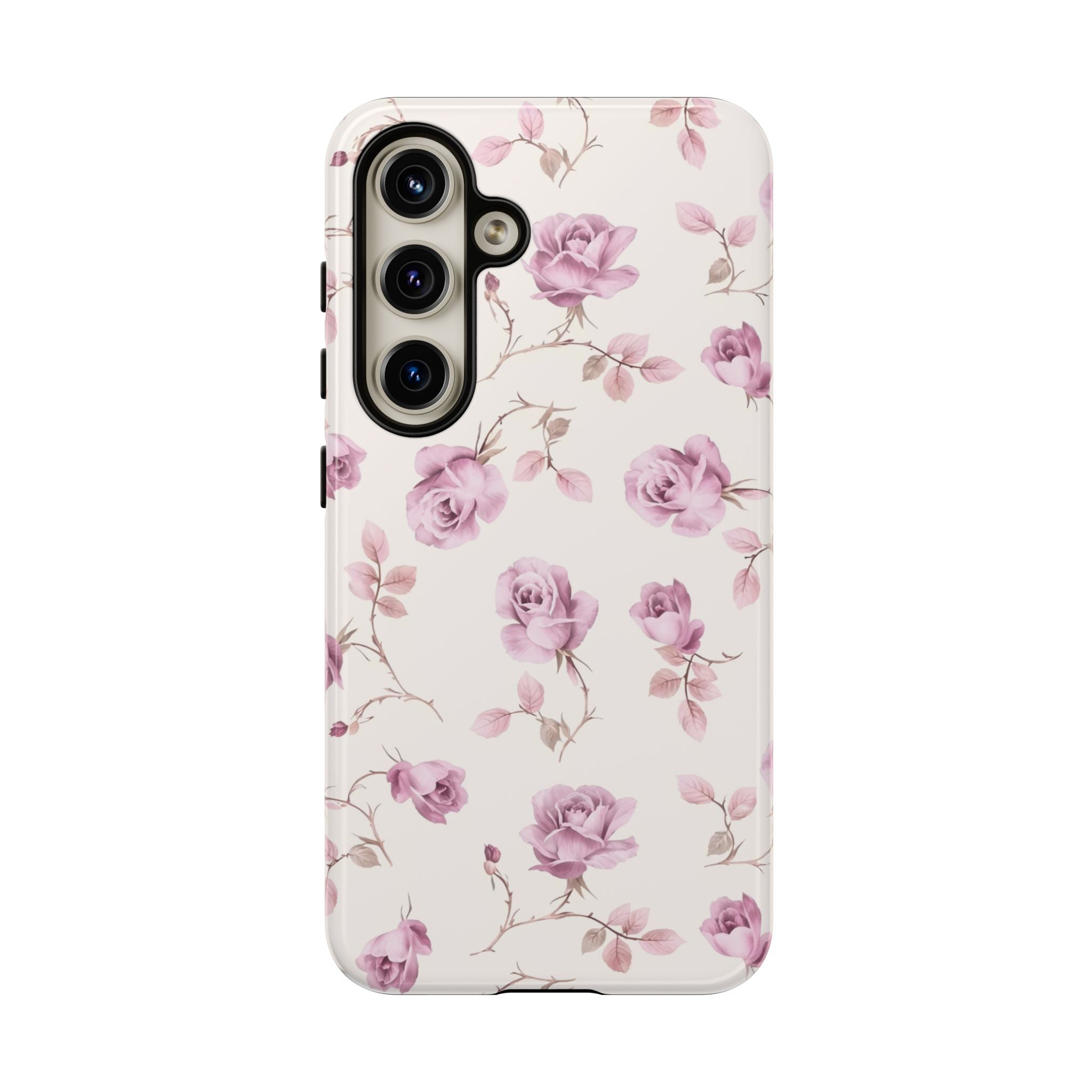 Vintage Rose Coquette Floral Galaxy Case