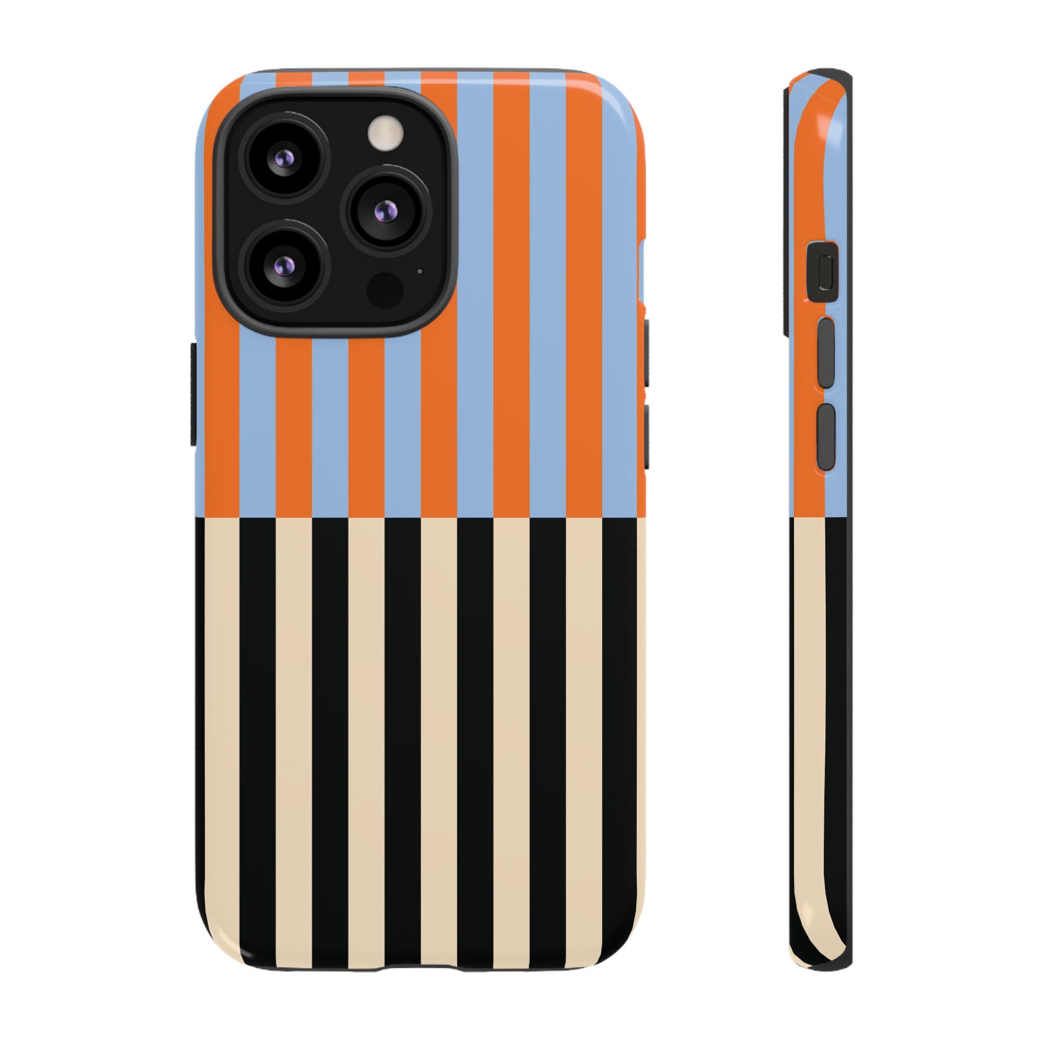 Colorblock Stripe iPhone Case