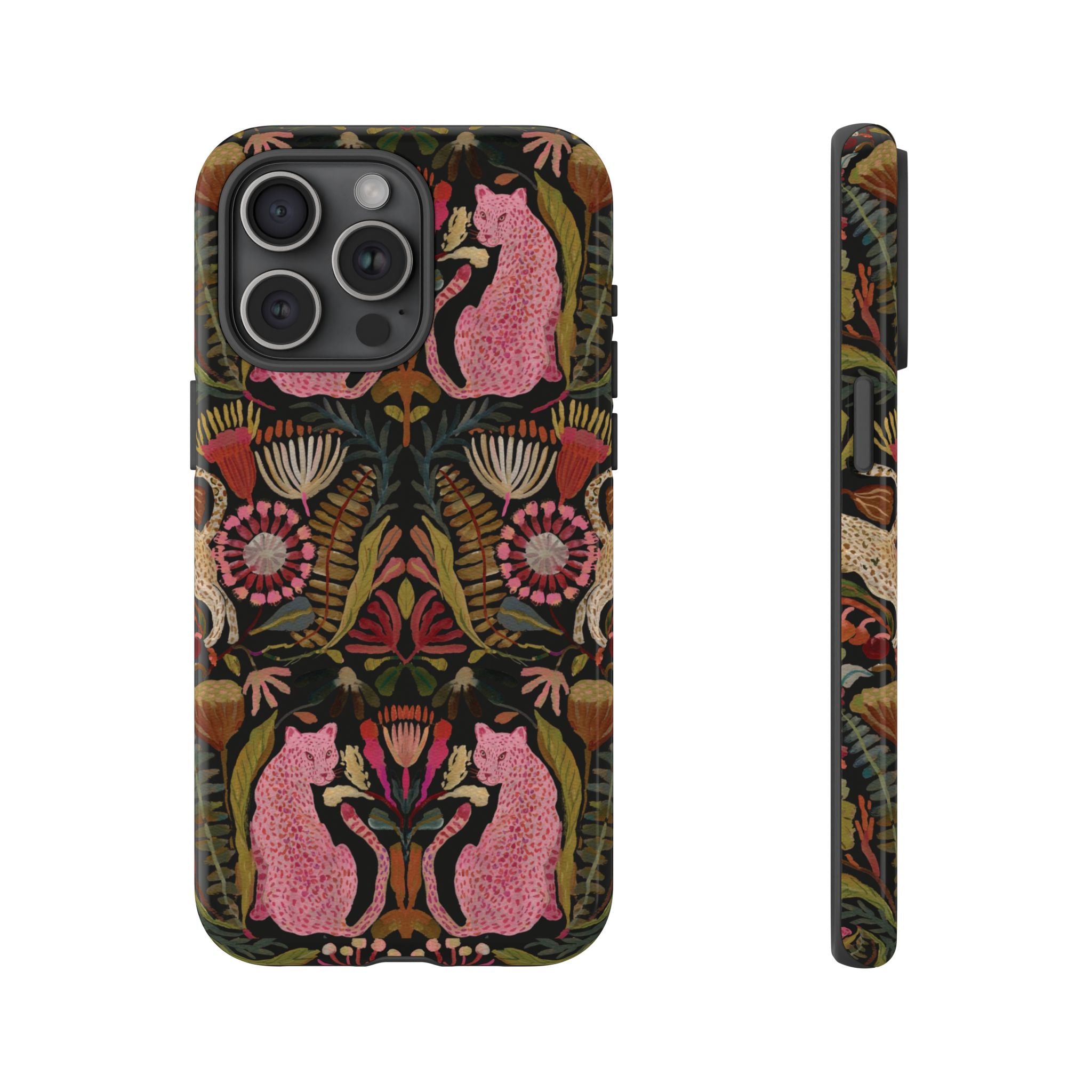 Leopard Garden iPhone Case