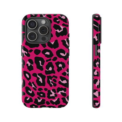 Fierce | Hot Pink Animal Print Case