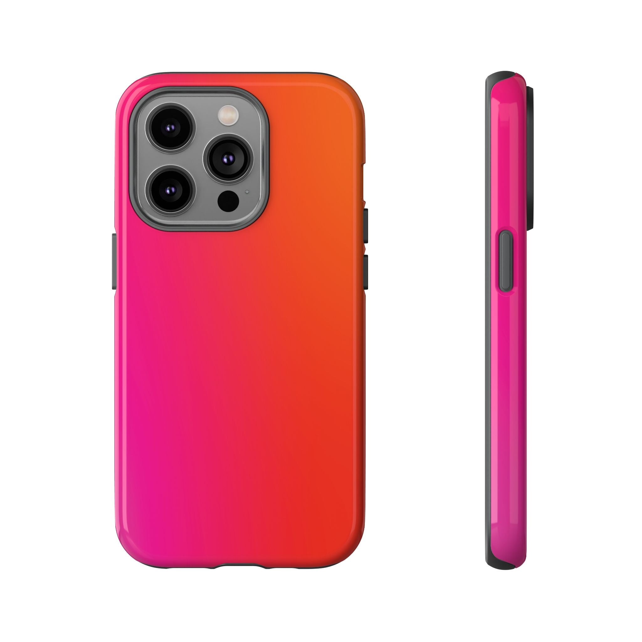 Funda para iPhone con diseño ombré y puesta de sol en la isla