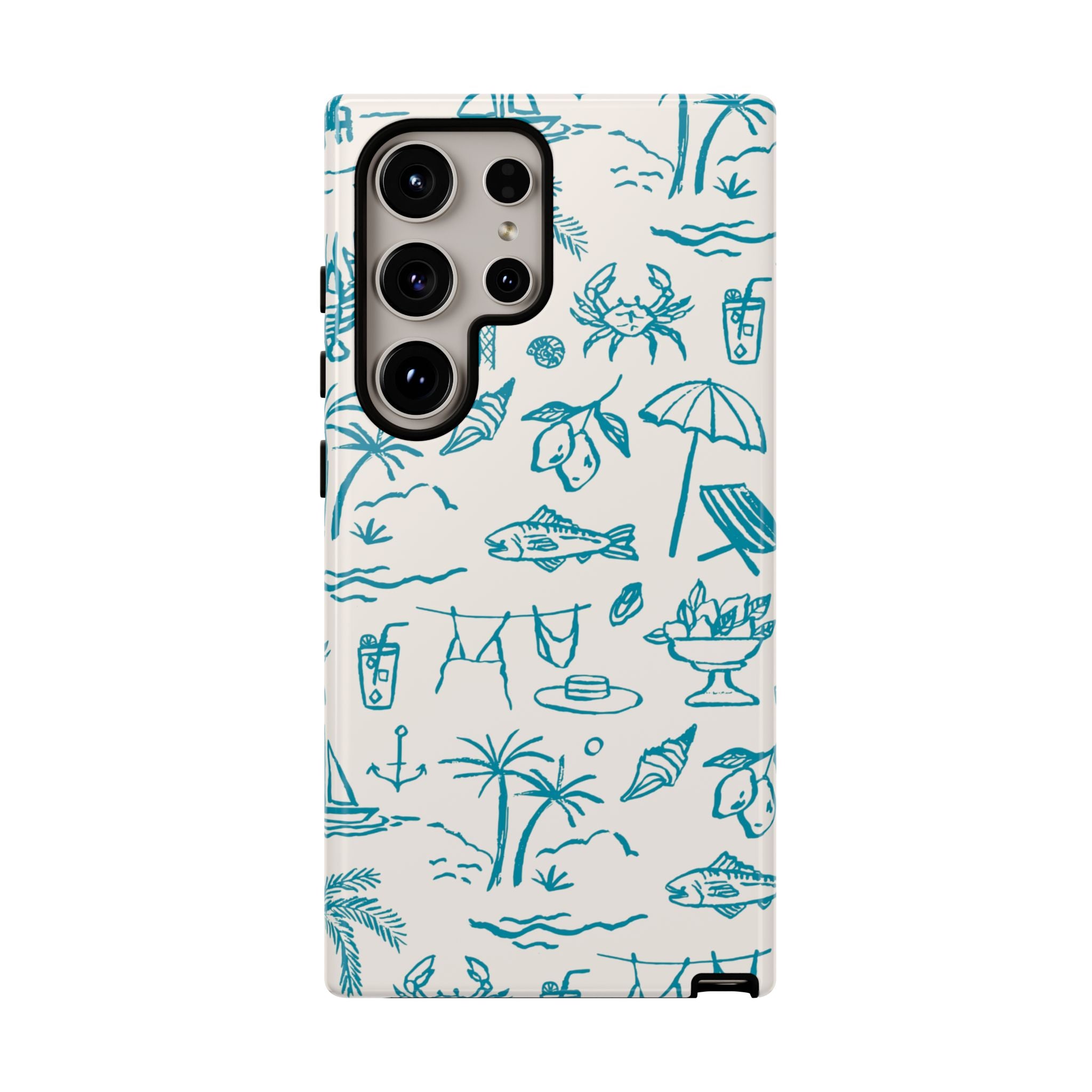 Meet Me Seaside Galaxy Case