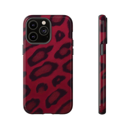 Scarlet | Red Animal Print Case