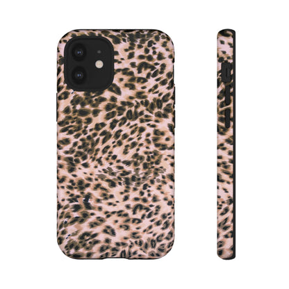 Flirt | Blush Leopard Print iPhone Case