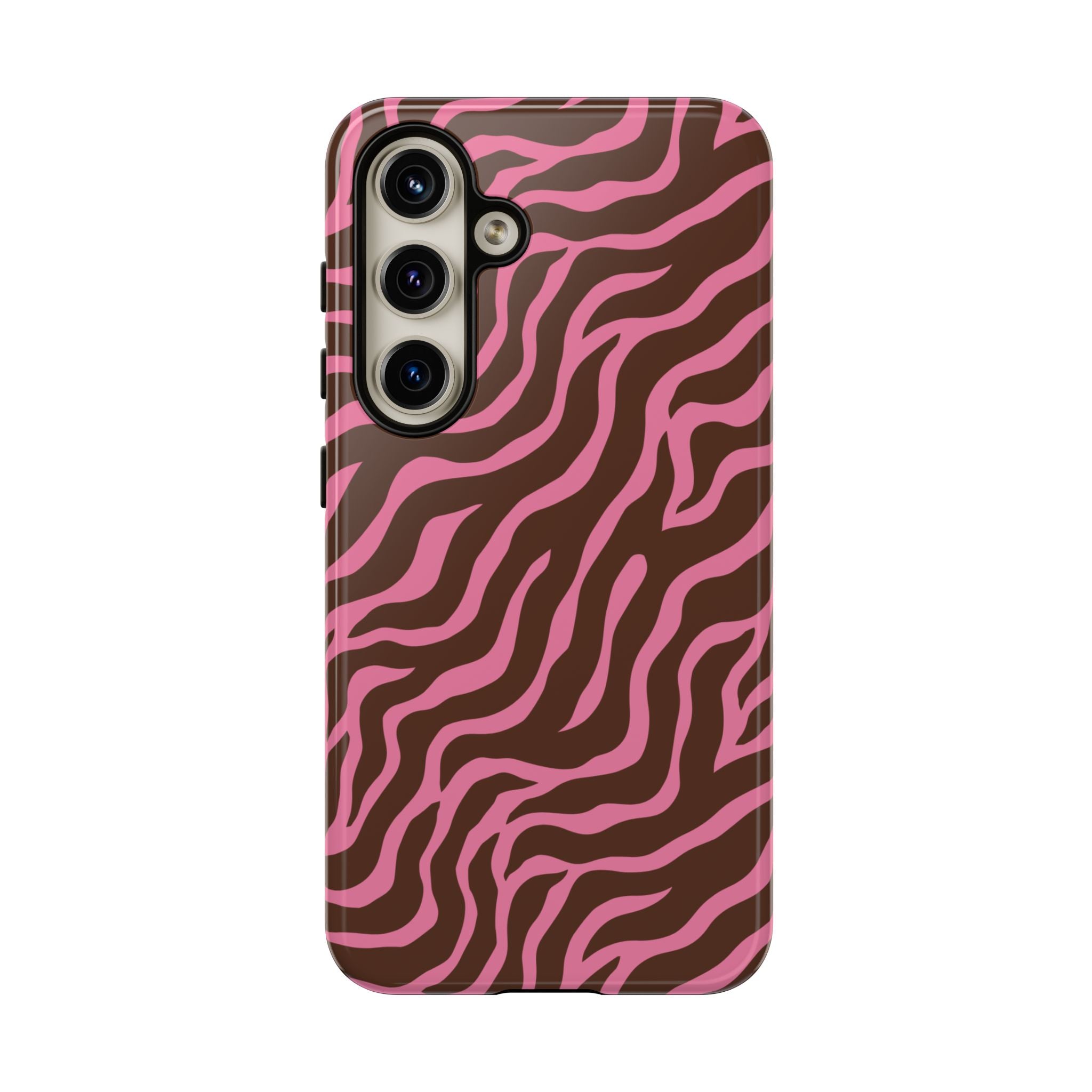 Pink Instinct | Zebra Print Galaxy Case