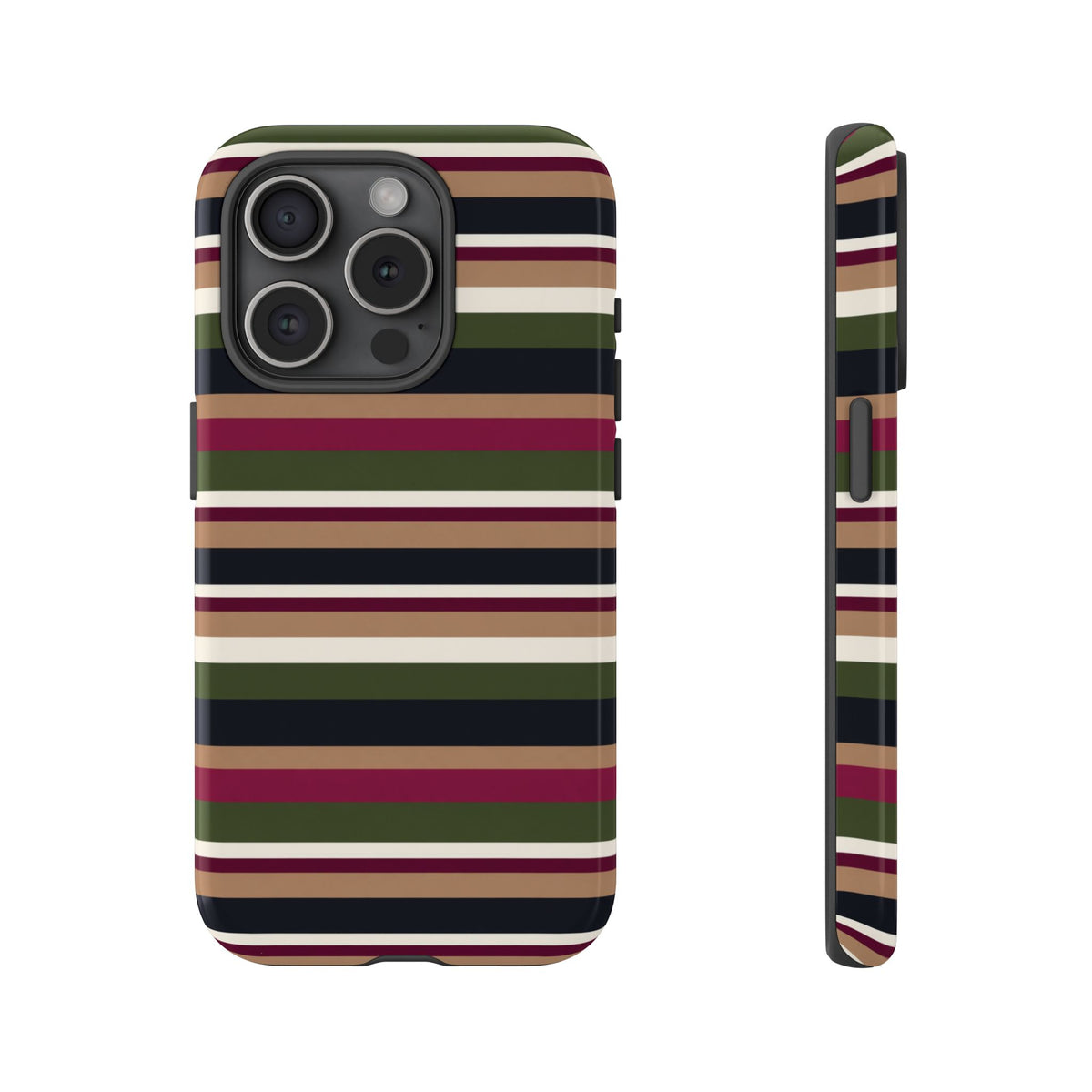 West End | Retro Striped iPhone Case