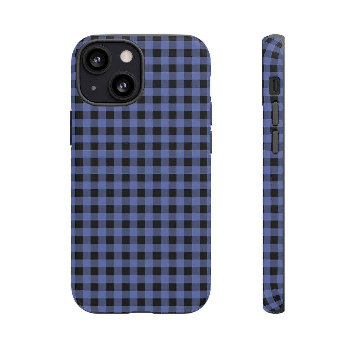 Blueberry Jam | Blue Gingham iPhone Case