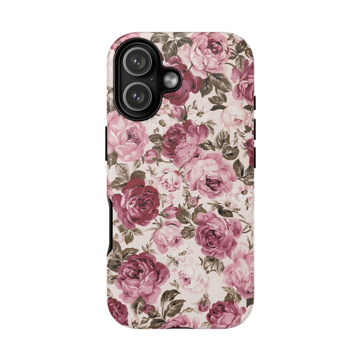 Love Story | Vintage Pink Rose Floral iPhone Case