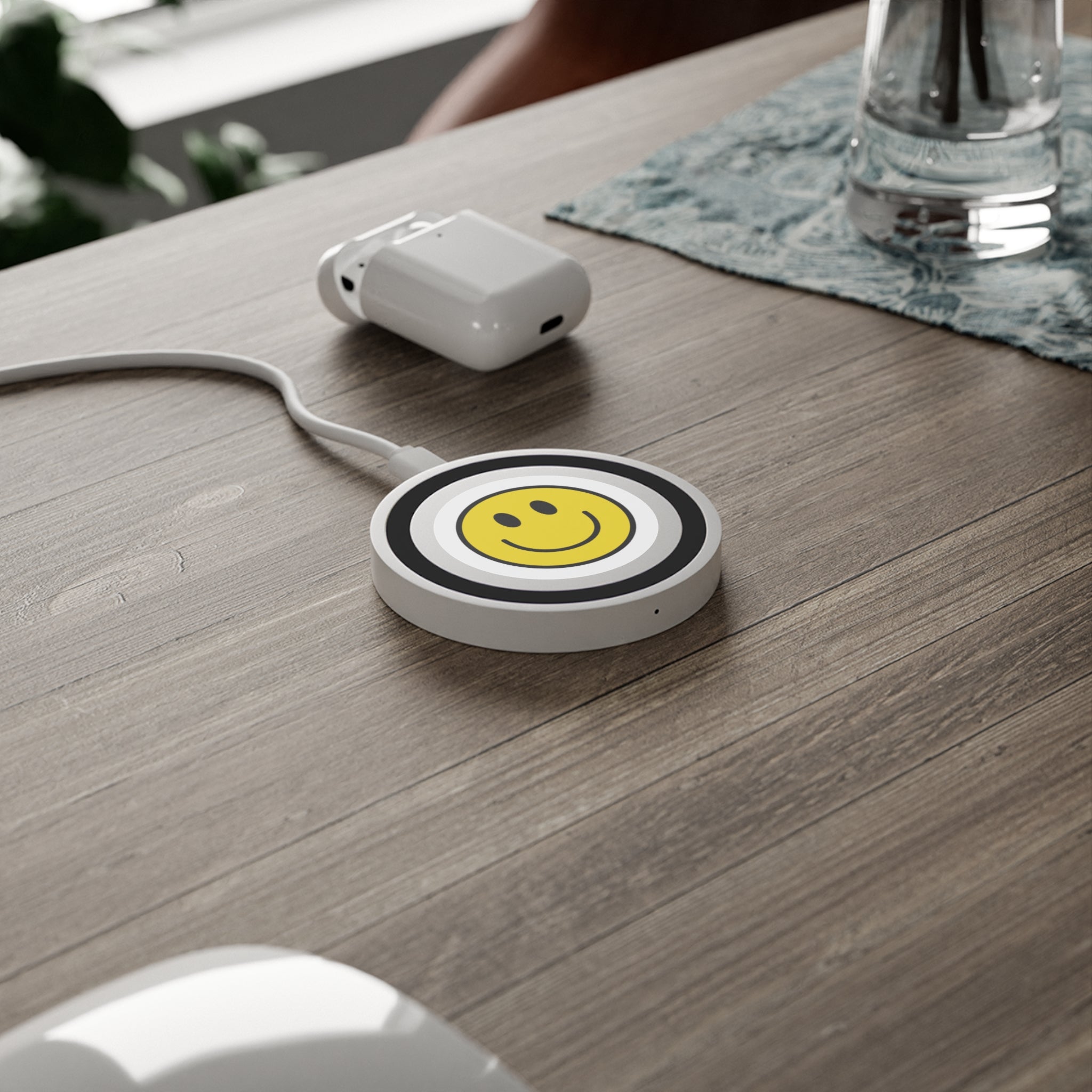 Smiley Face Wireless Charging Pad