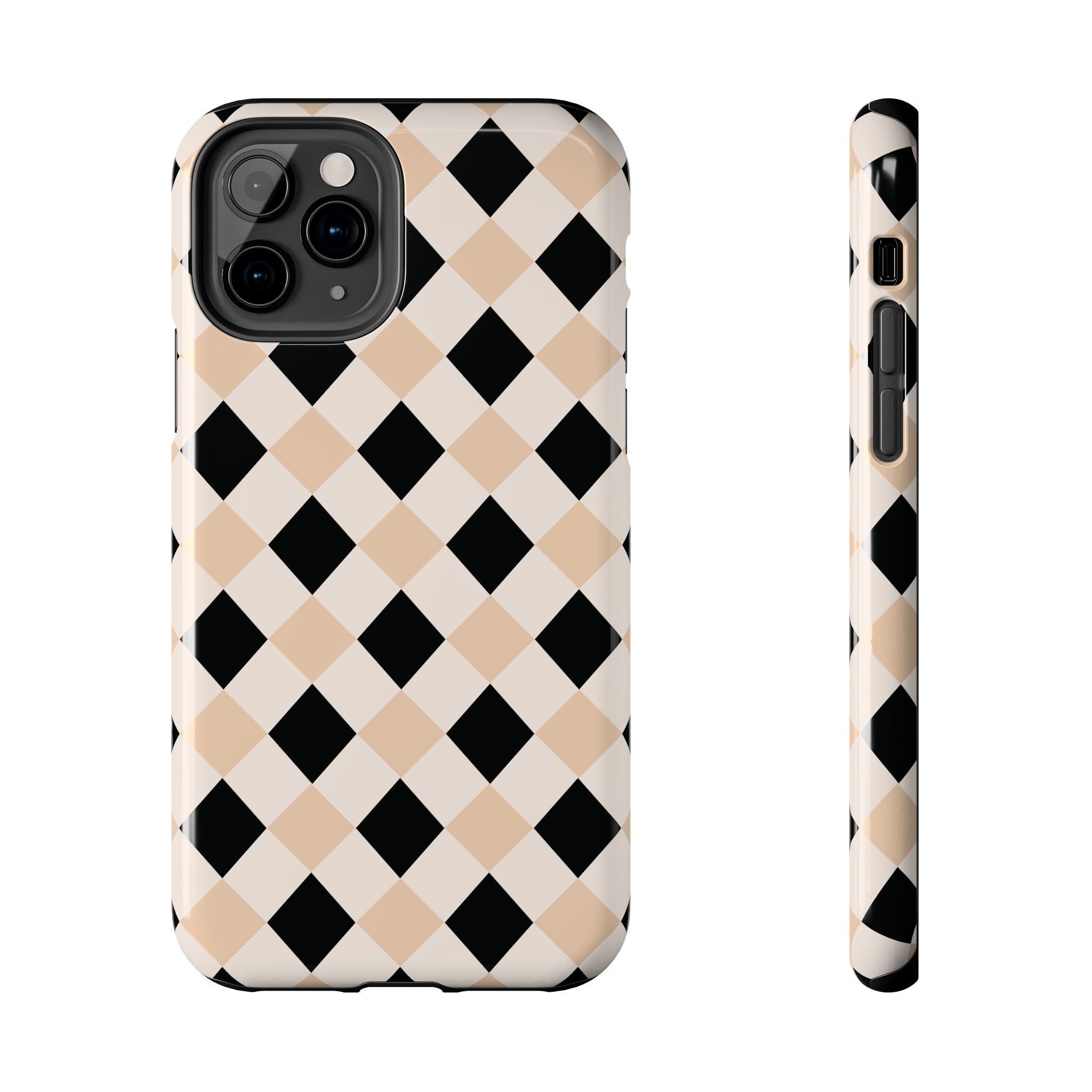 In Check Checkered iPhone Case