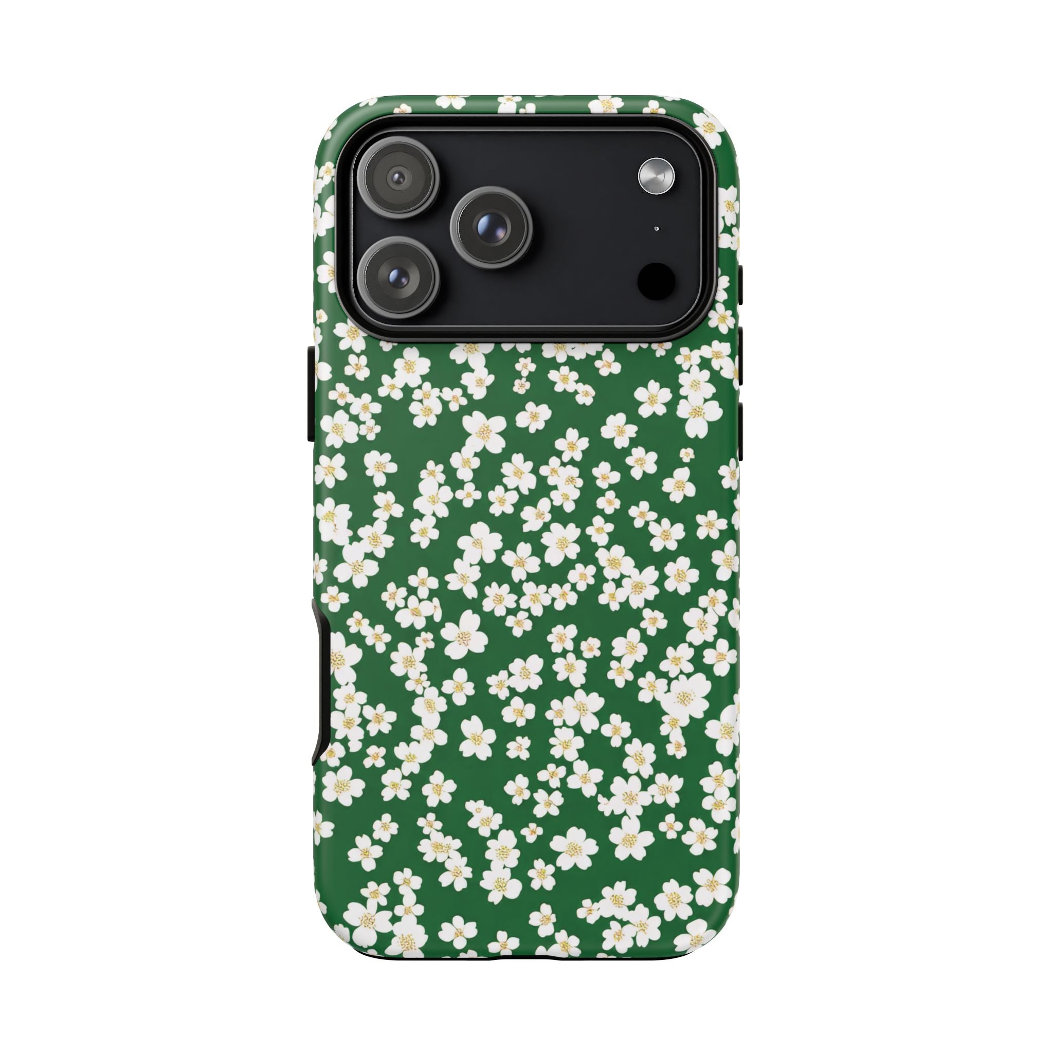 Emerald Bloom iPhone Case