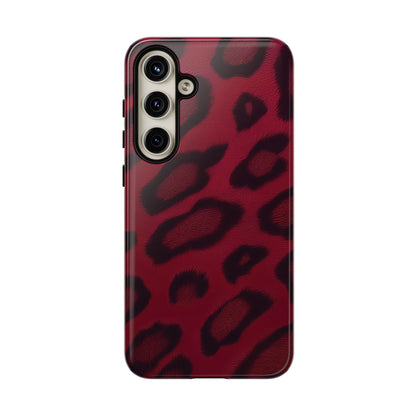 Scarlet | Red Animal Print Case