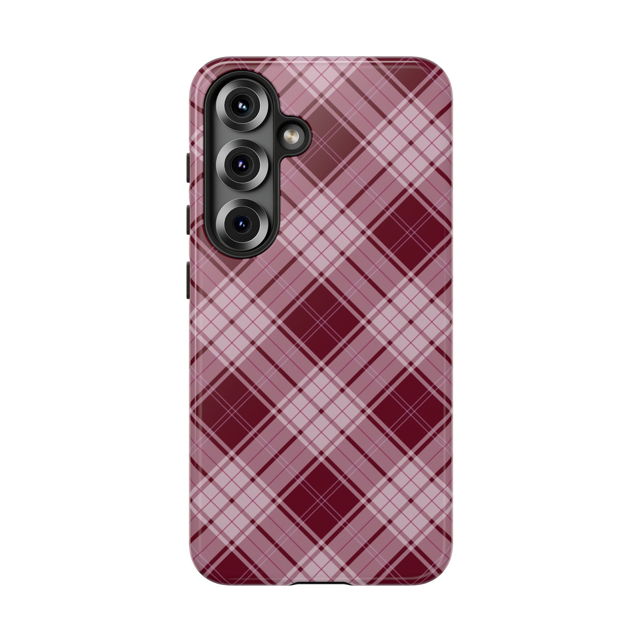 Berry Cute | Plaid Galaxy Case