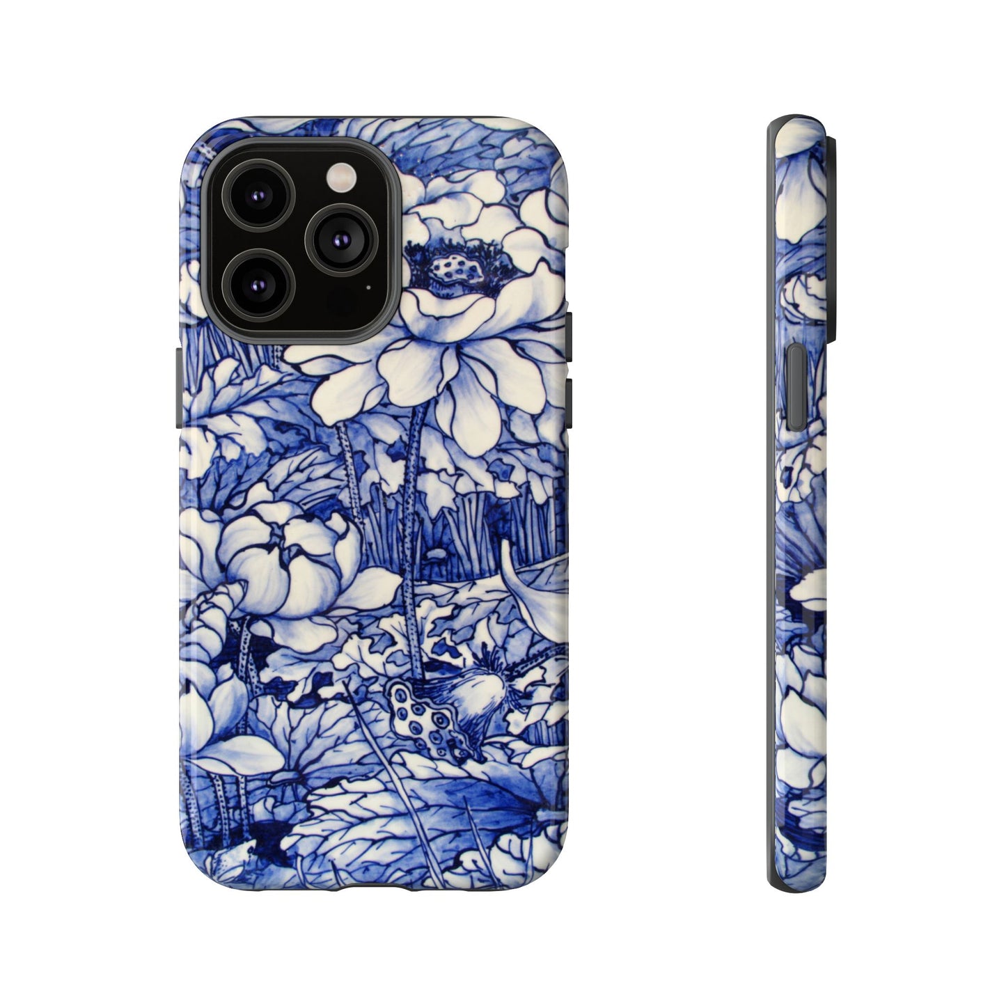 Delft Blue | Dutch Pottery Floral Print Case