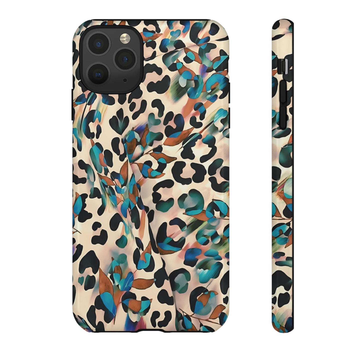 Coque iPhone à imprimé léopard aquarelle | Dreamy Leopard