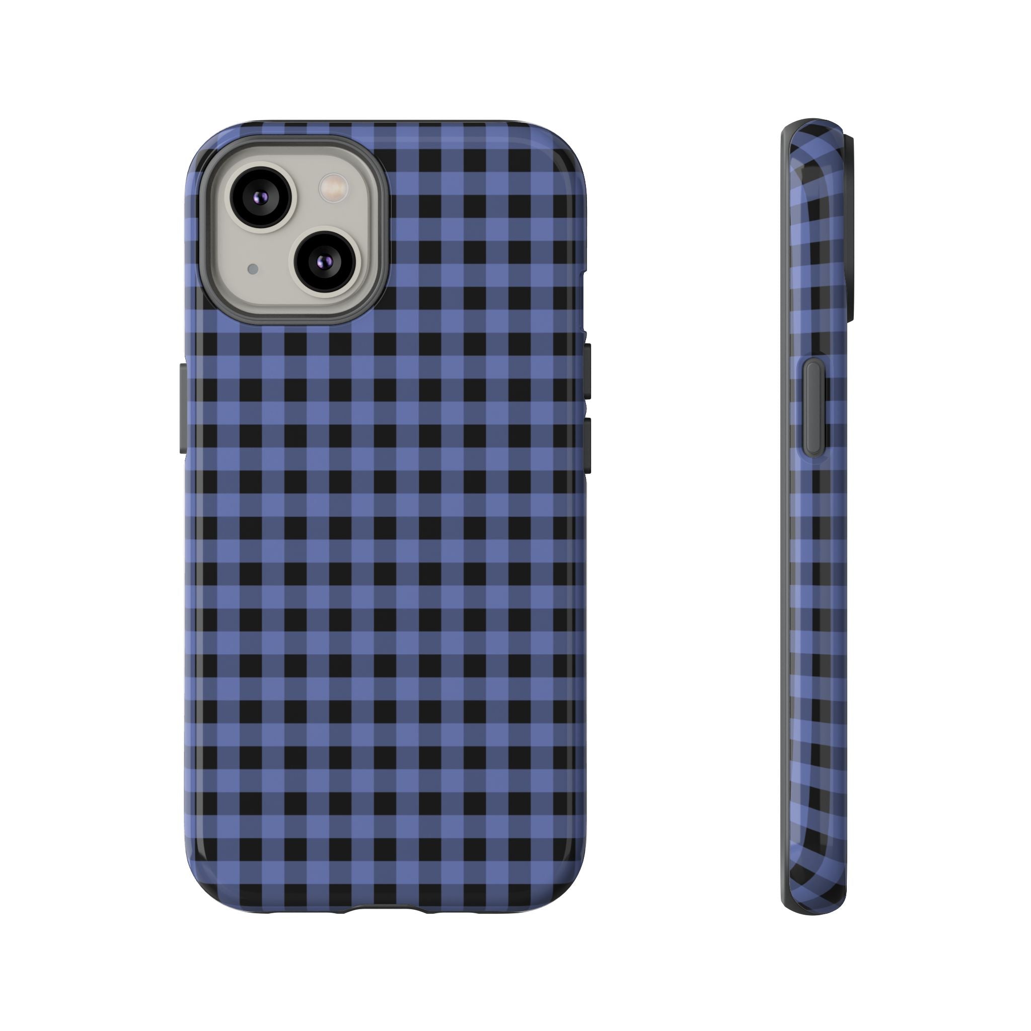 Blueberry Jam | Gingham iPhone Case