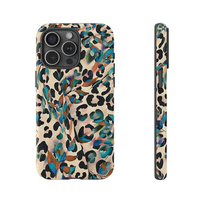 Funda para iPhone con estampado de leopardo de acuarela | Dreamy Leopard