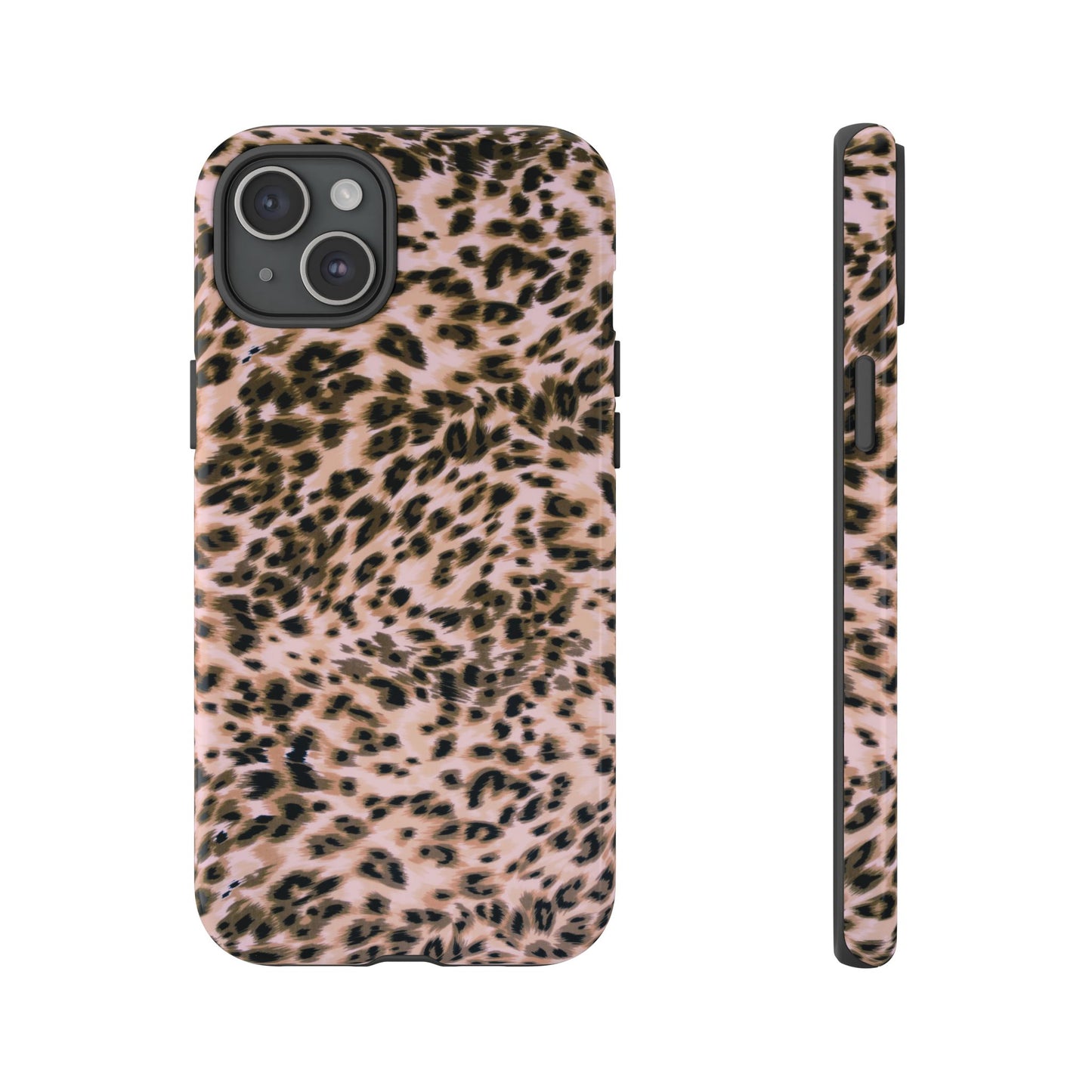 Flirt | Blush Leopard Print iPhone Case