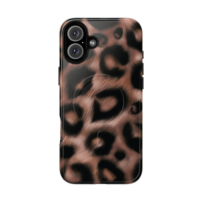 Funda MagSafe con estampado de leopardo llamativo | Diva