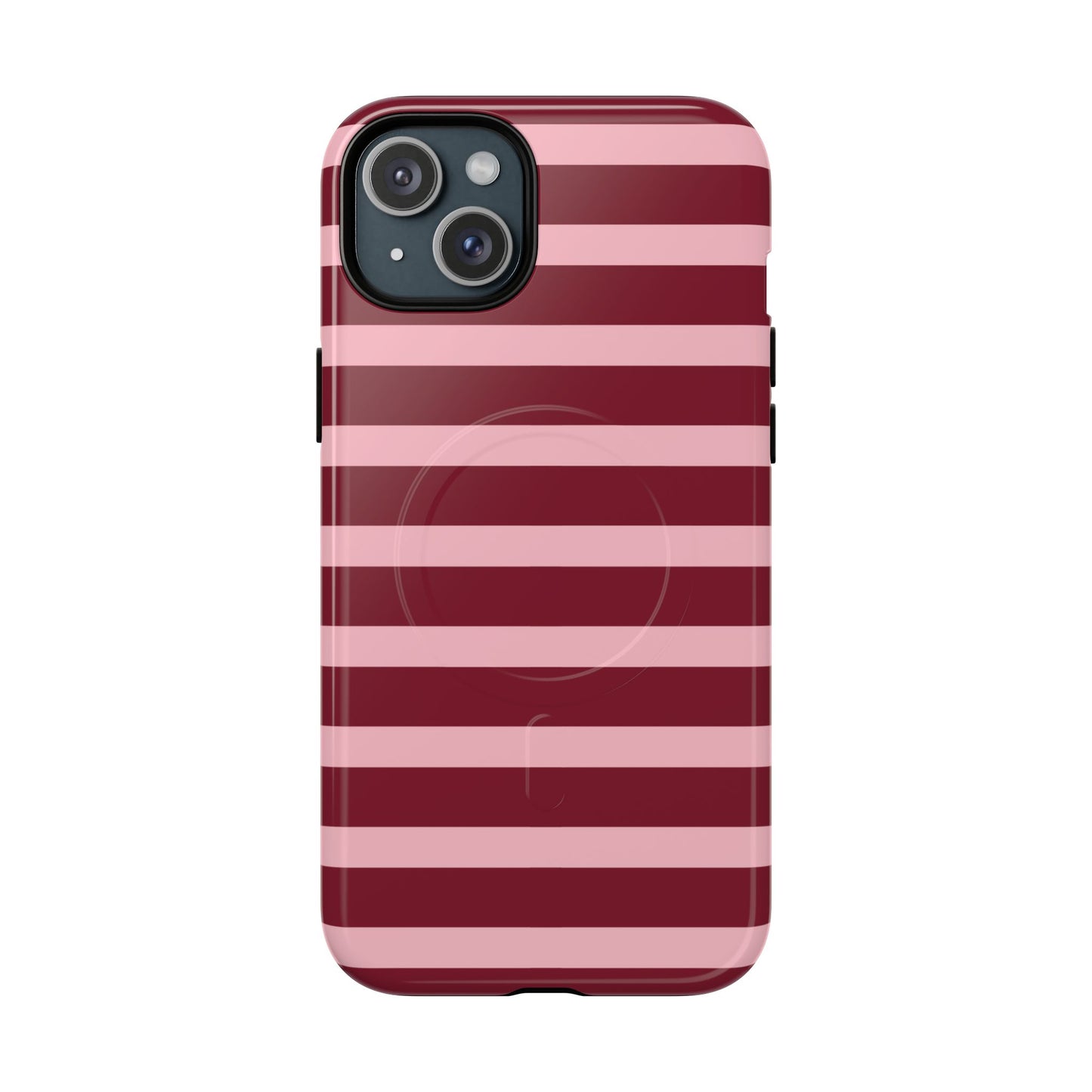 Very Berry | Striped MagSafe Case