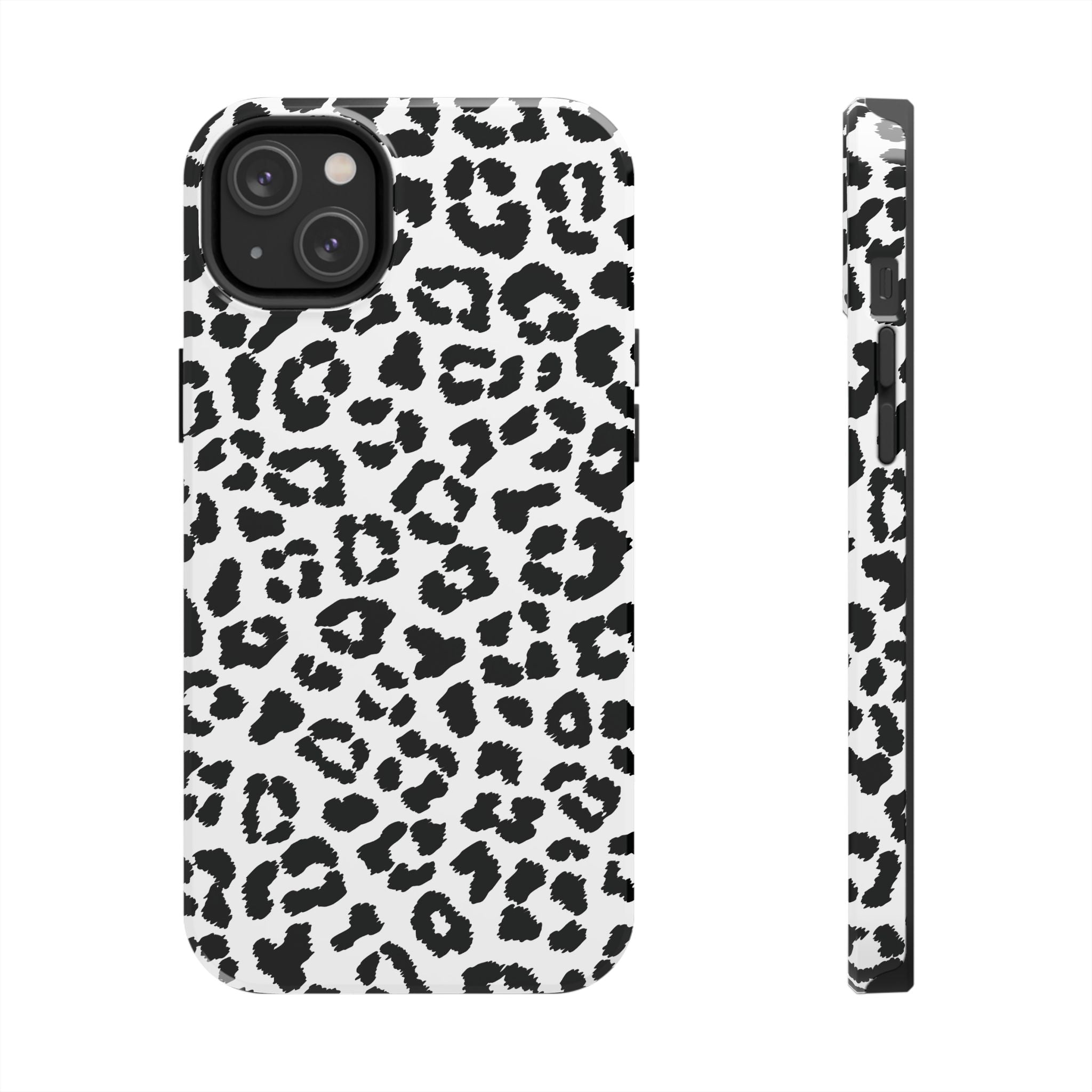 Meow | Funda para iPhone con estampado de leopardo