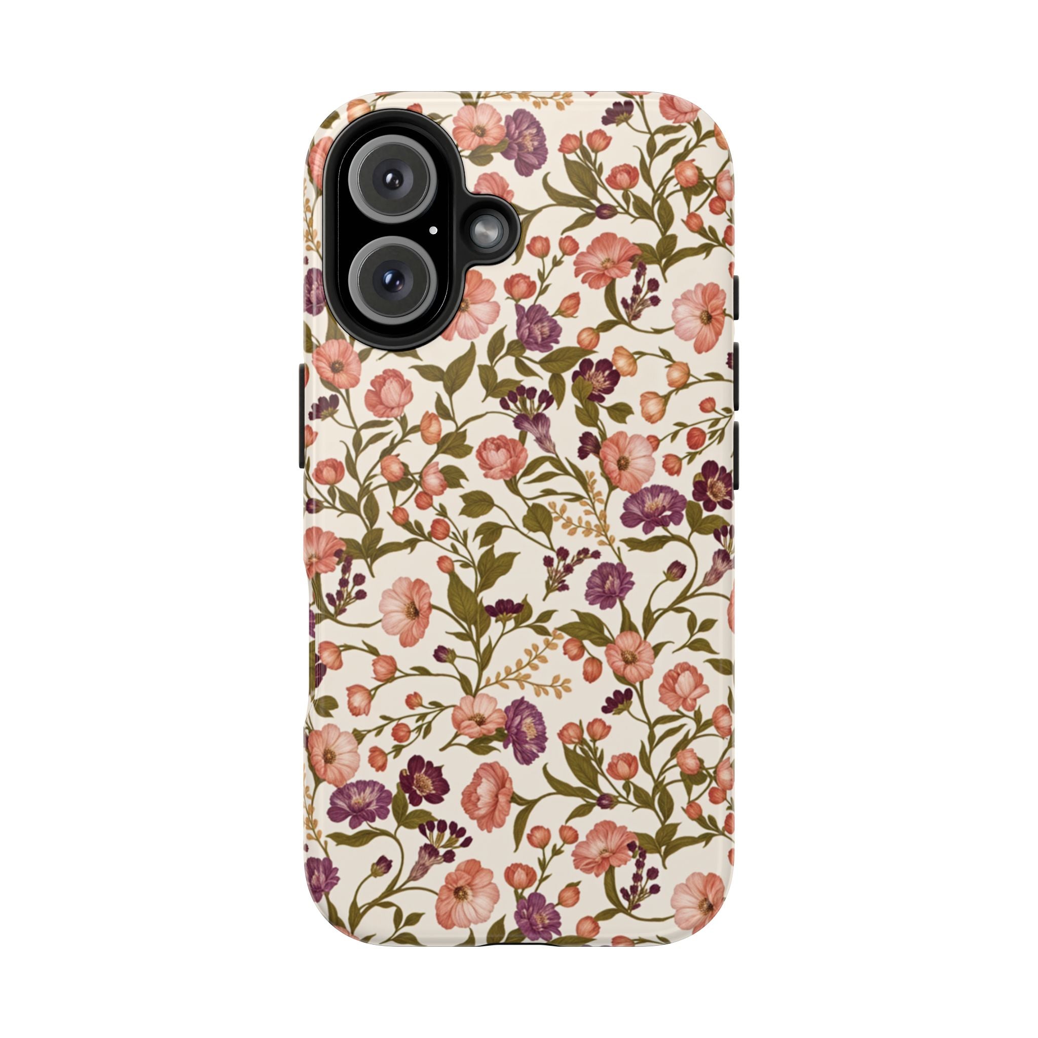 Flowering Vines Boho Floral iPhone Case