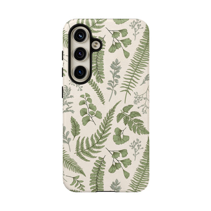 Vintage Botanical | Green Botanical Illustration Case