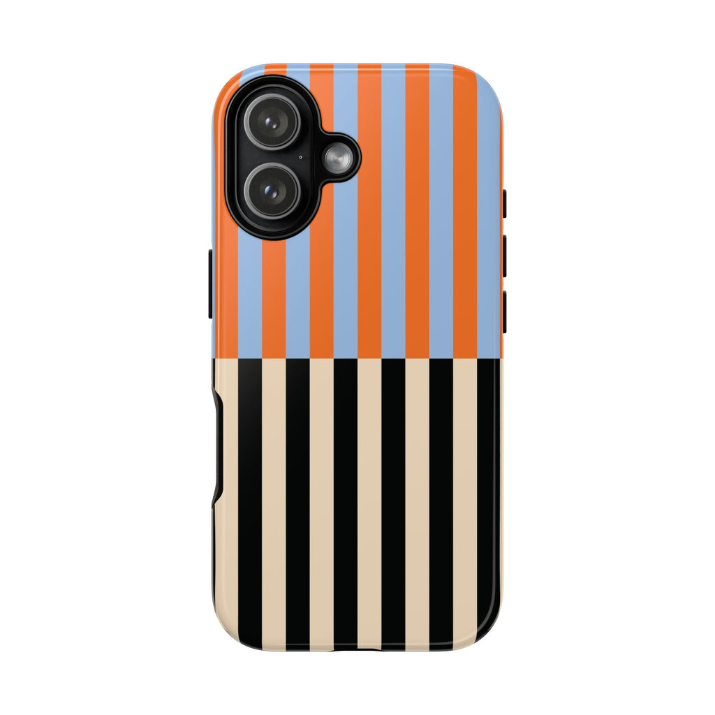 Colorblock Stripe iPhone Case