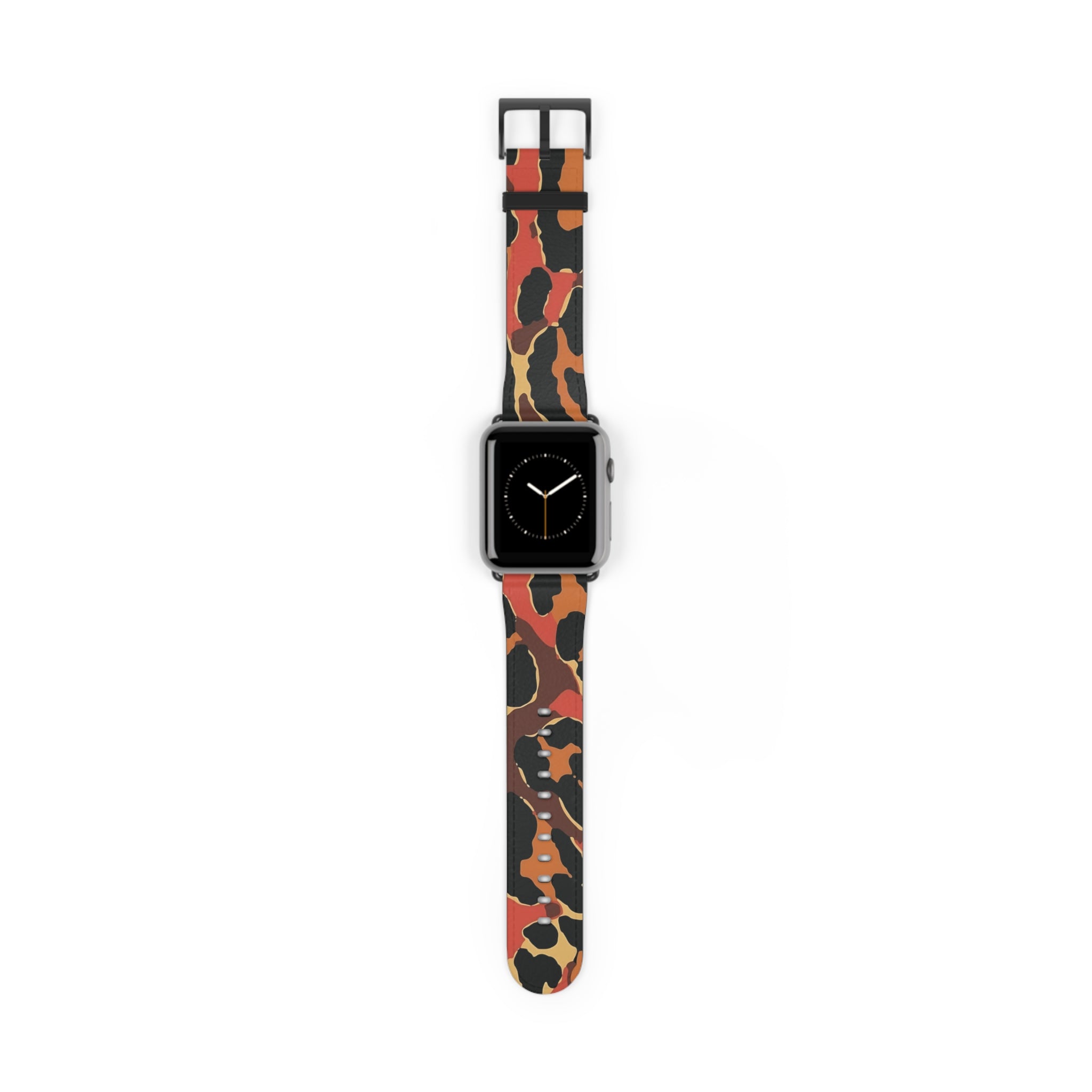 Abstract Leopard Apple Watch Band