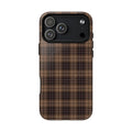Fireside | Brown Plaid MagSafe Case