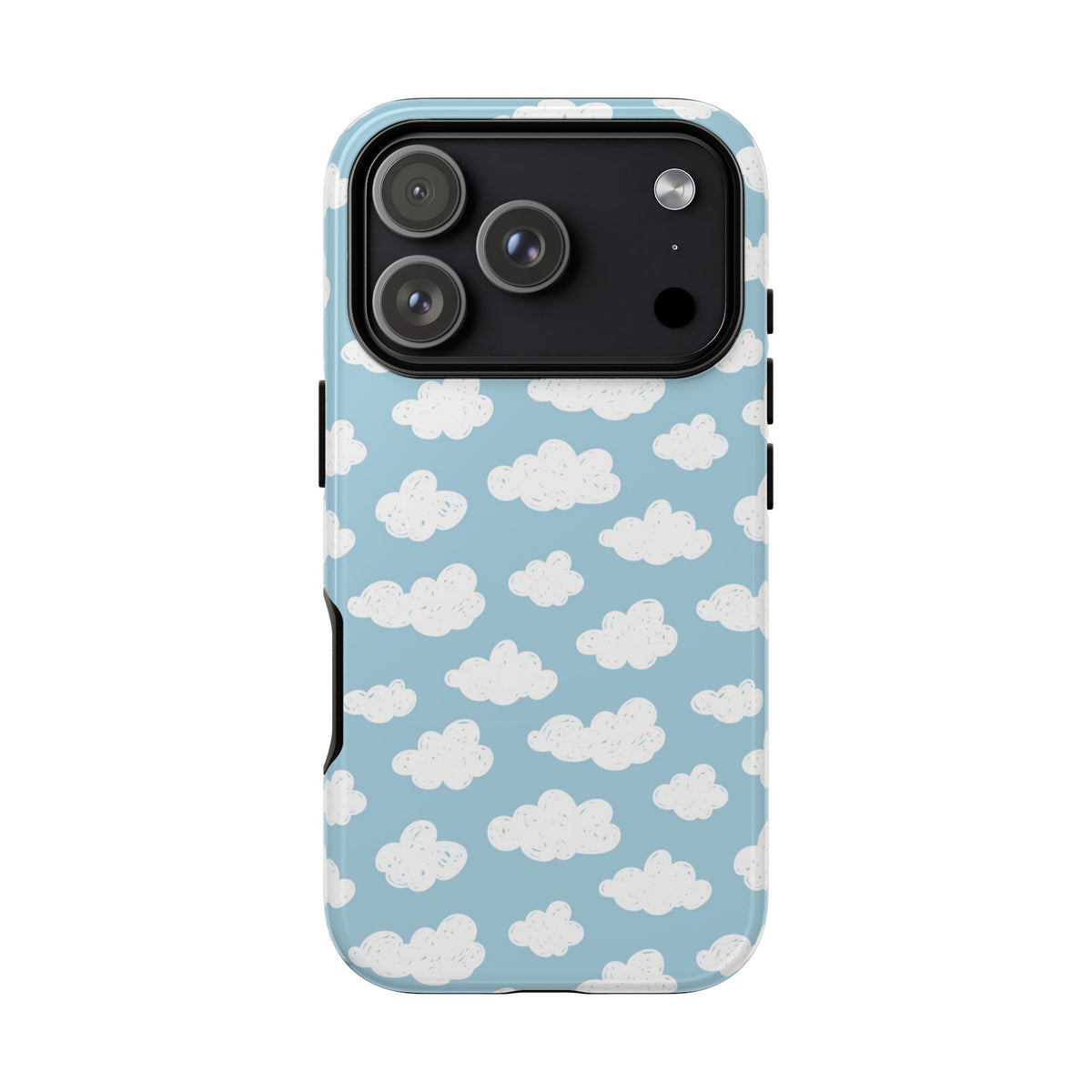 Cloud Nine | Blue Cloud Print iPhone Case