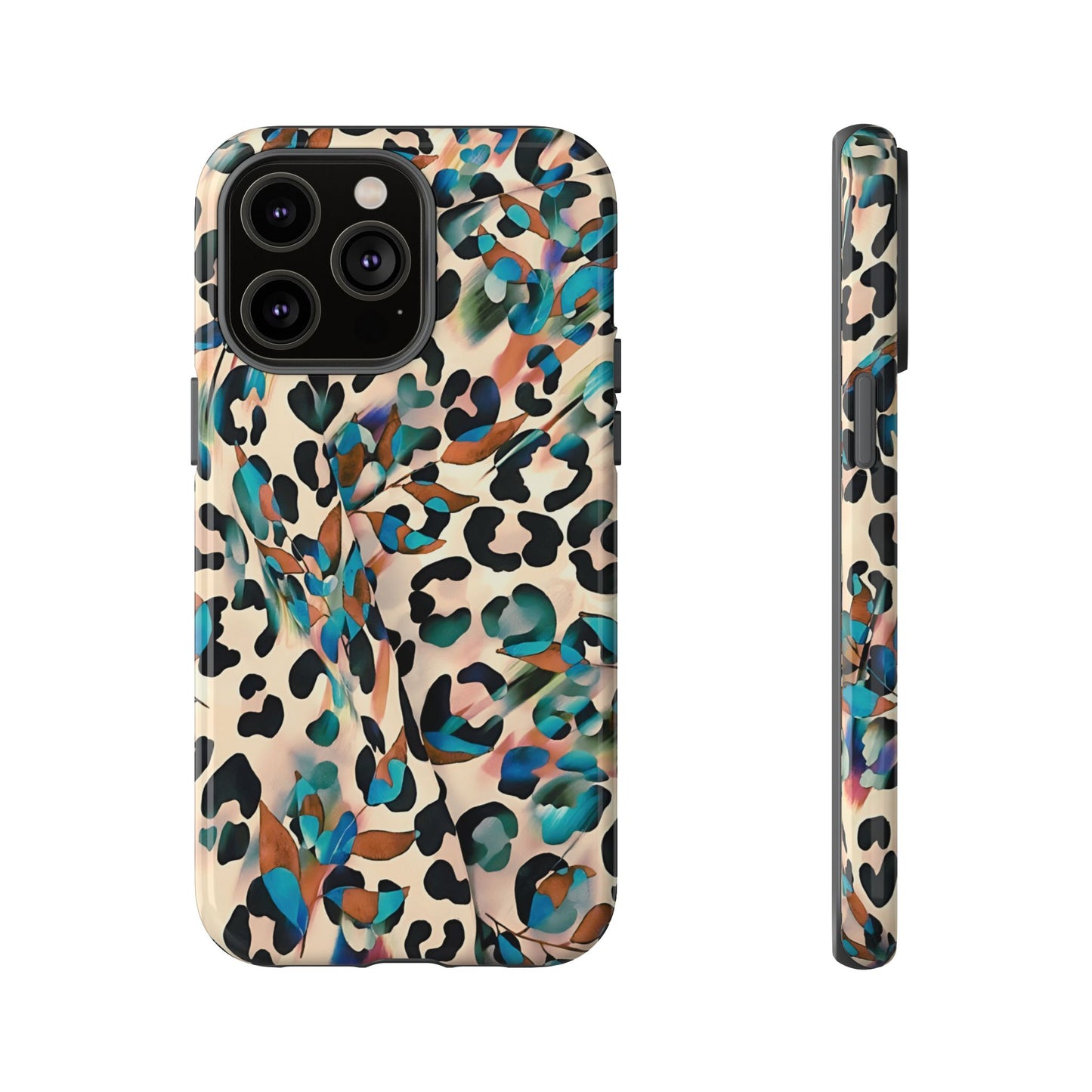 Coque iPhone à imprimé léopard aquarelle | Dreamy Leopard