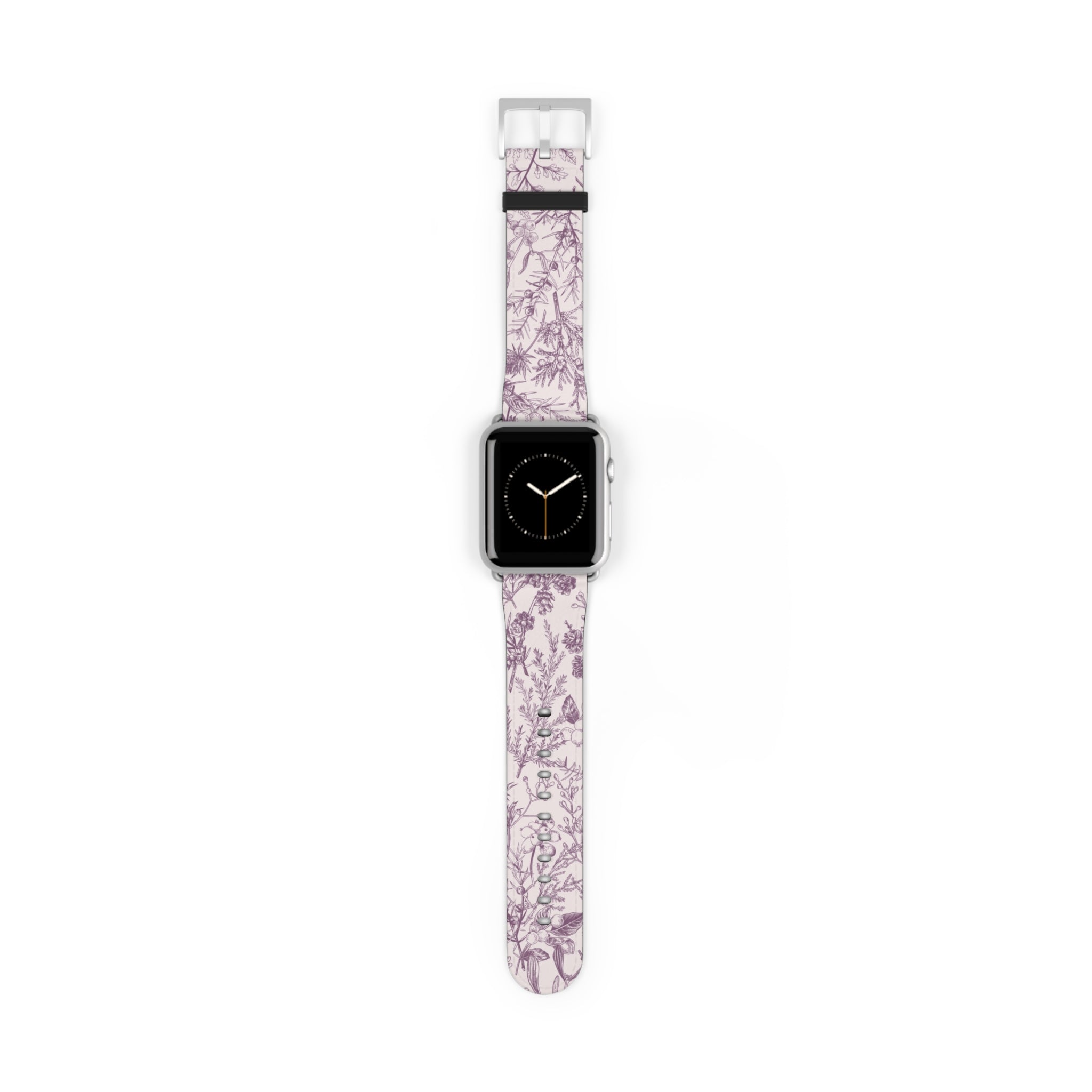 Plum Botanical Apple Watch Band