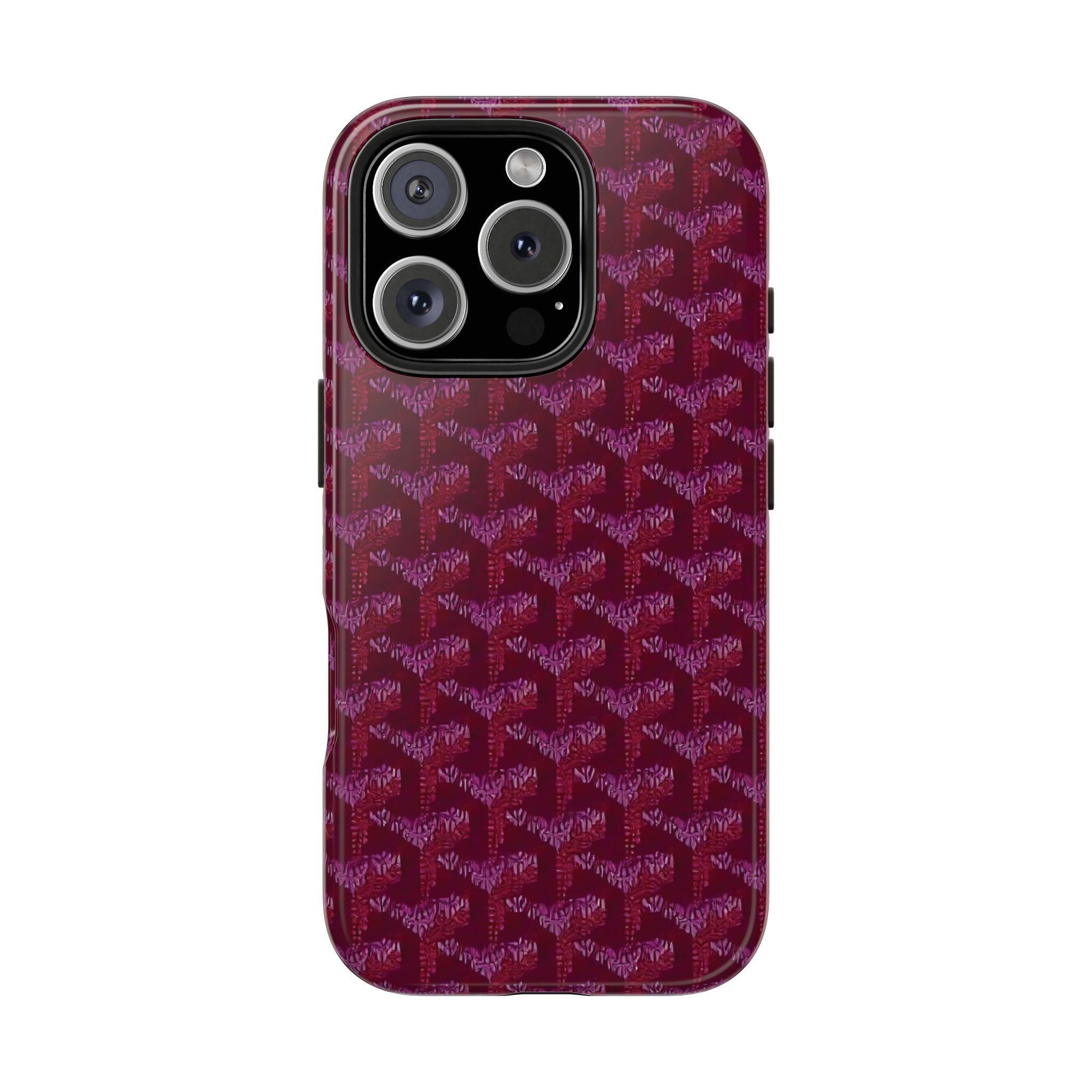 Designer Weave Purple iPhone Case